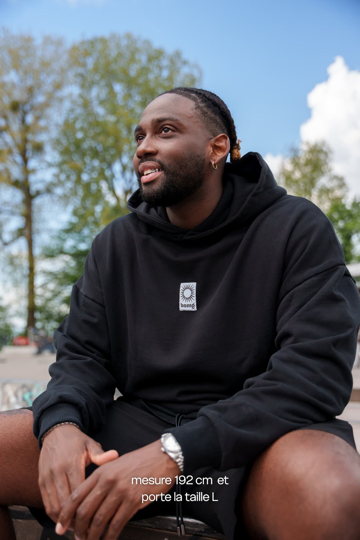 Hoodie oversized modulable - Hoodie - Bomg Design