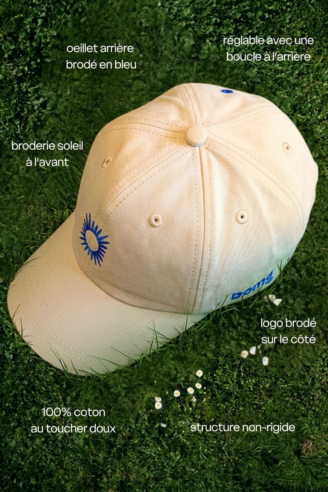 Casquette soleil levant - Casquette - Bomg Design