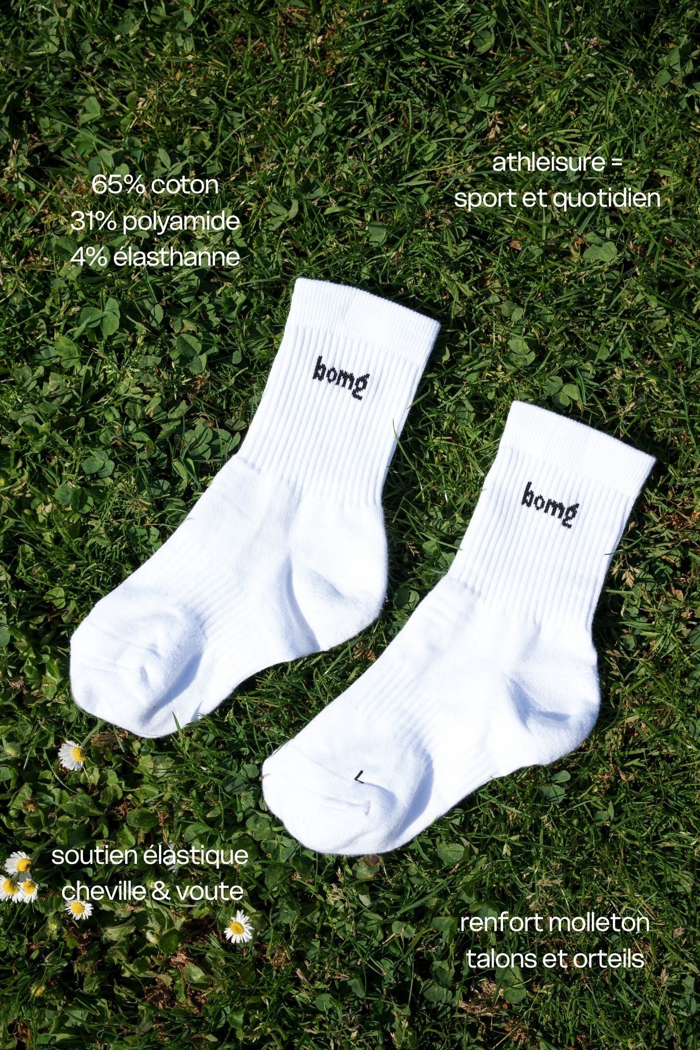Chaussettes athleisure bomg - Chaussettes - Bomg Design