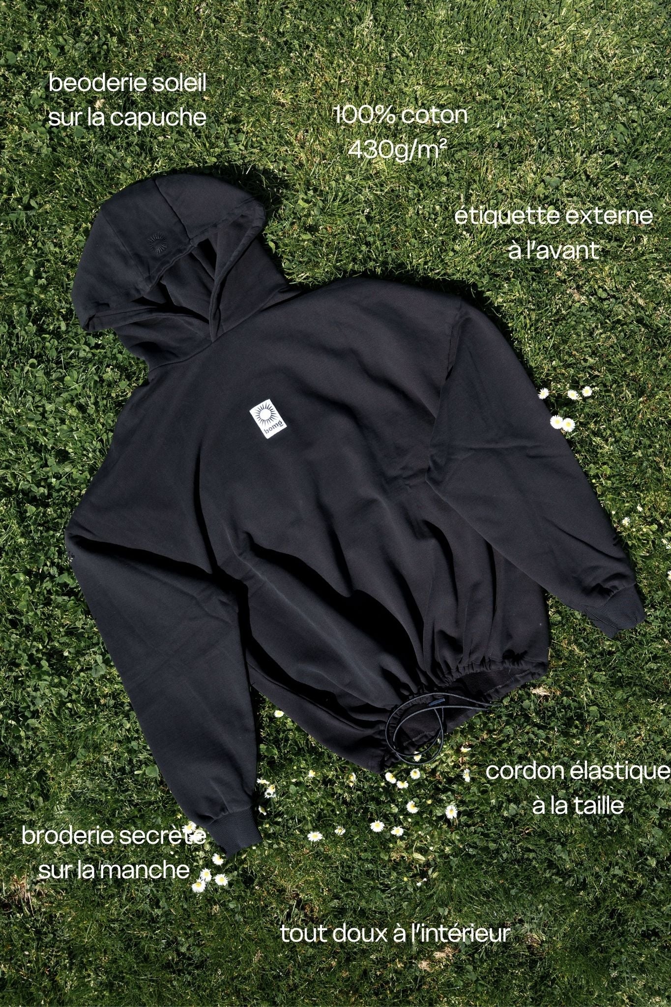 Hoodie oversized modulable - Hoodie - Bomg Design